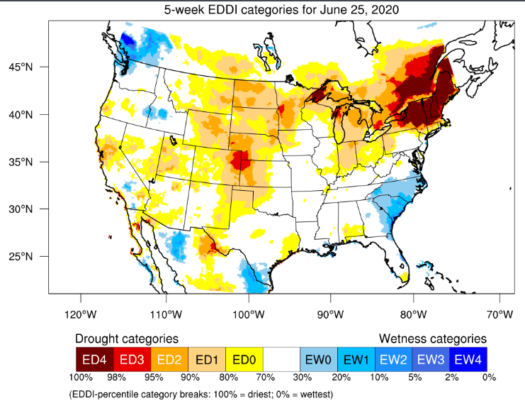 Current Northeast Drought Conditions | USDA Climate Hubs